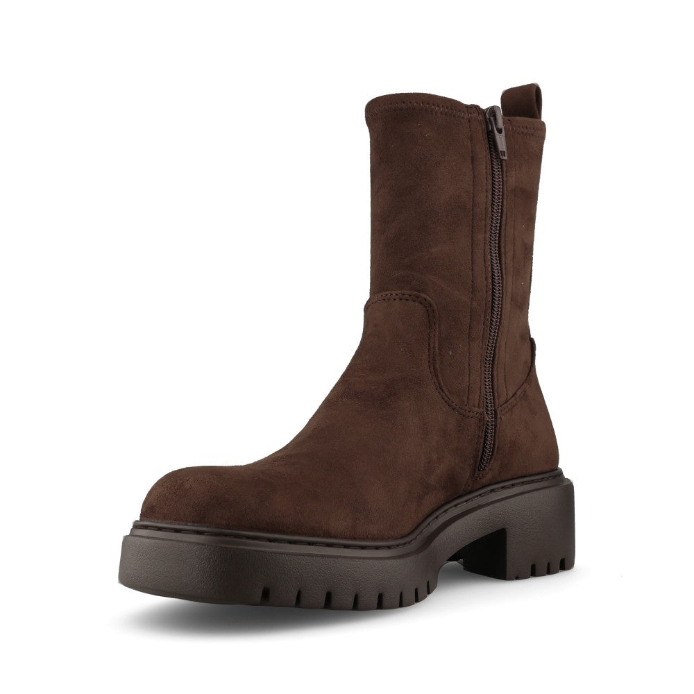 Unisa Ladies Guido Calf Boot In Brown
