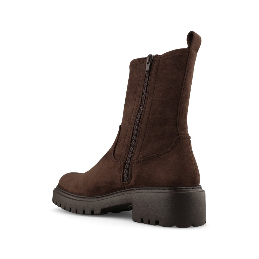 Unisa Ladies Guido Calf Boot In Brown