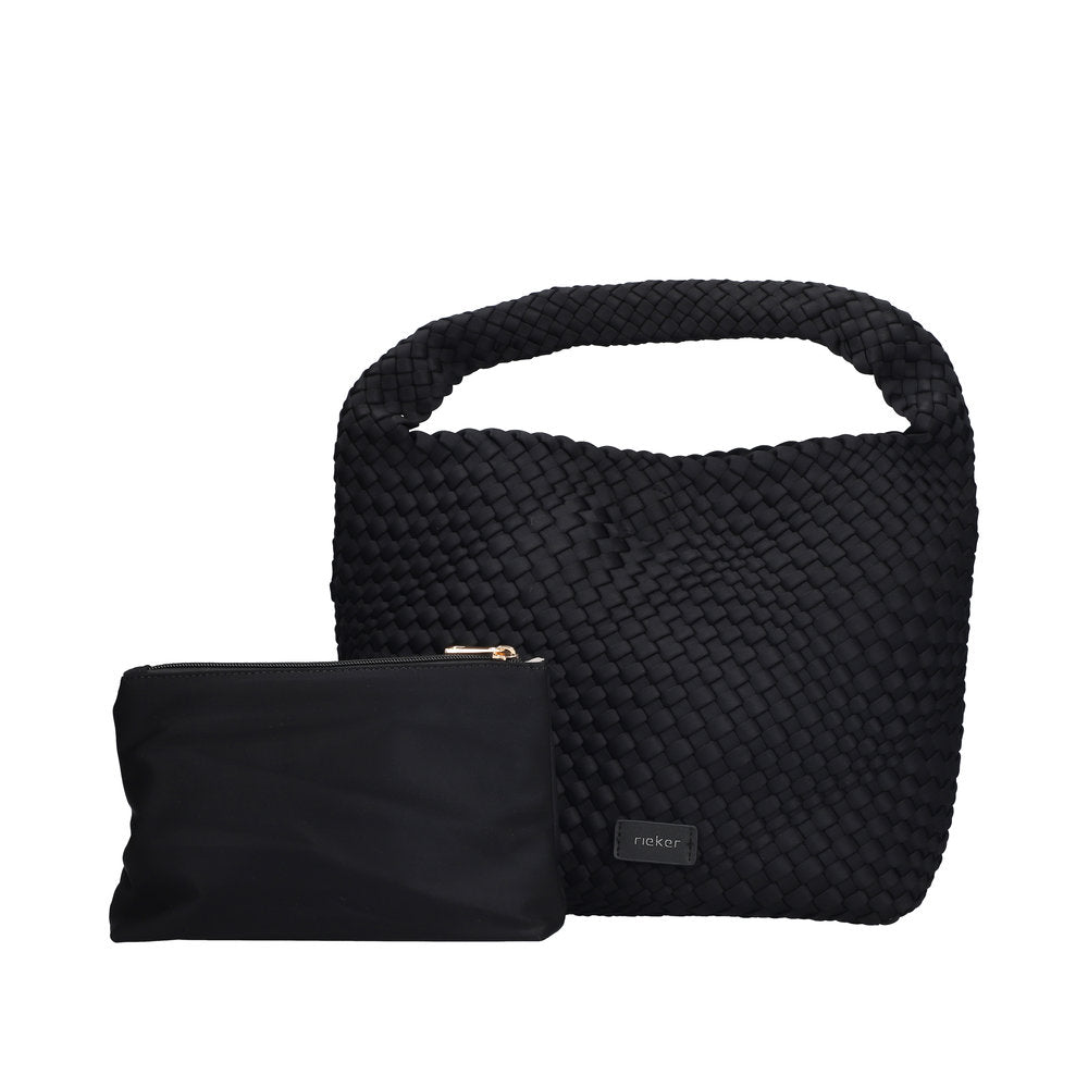 Rieker Ladies H1044-00 Other Handbags In Black