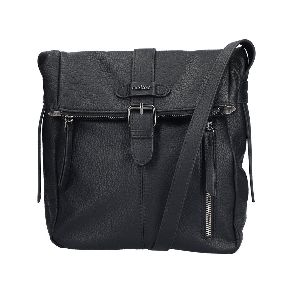 Rieker Ladies H1103 Handbag In Black