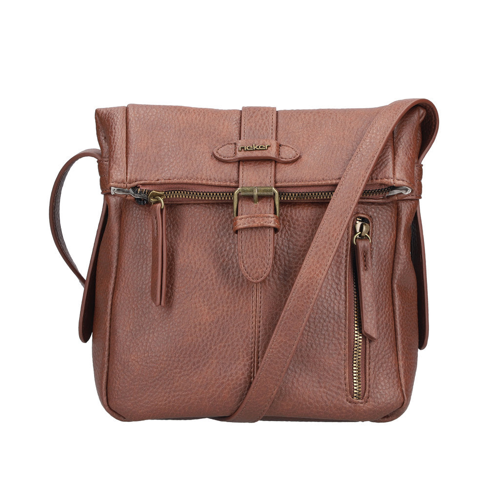 Rieker Ladies H1103 Handbag In Tan