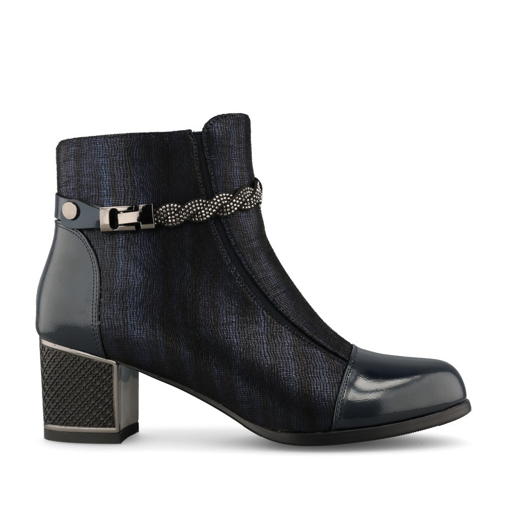 Redz Ladies H700 Ankle Boot In Navy