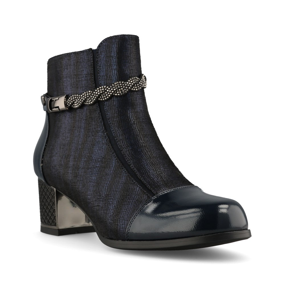 Redz Ladies H700 Ankle Boot In Navy