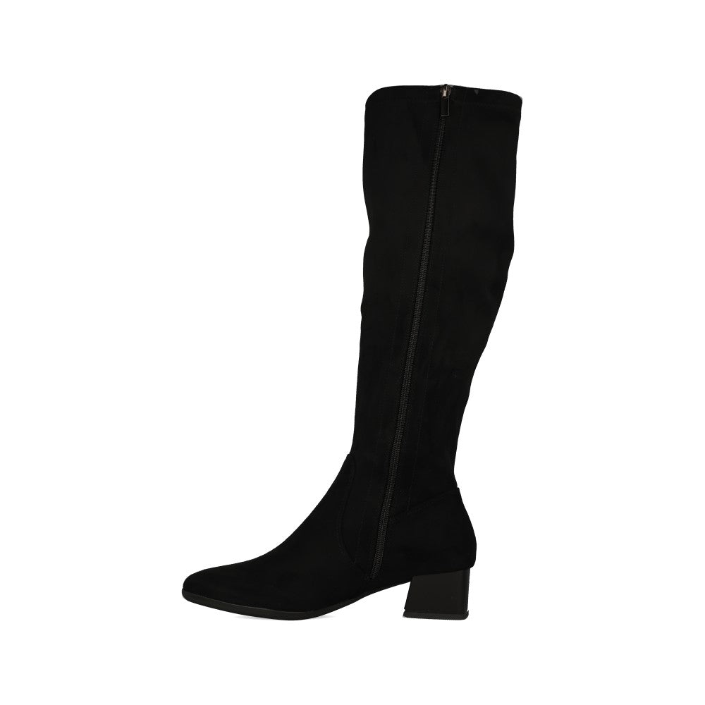 Ladies Patrizio Como Emmetton Long Leg Boot in Nero