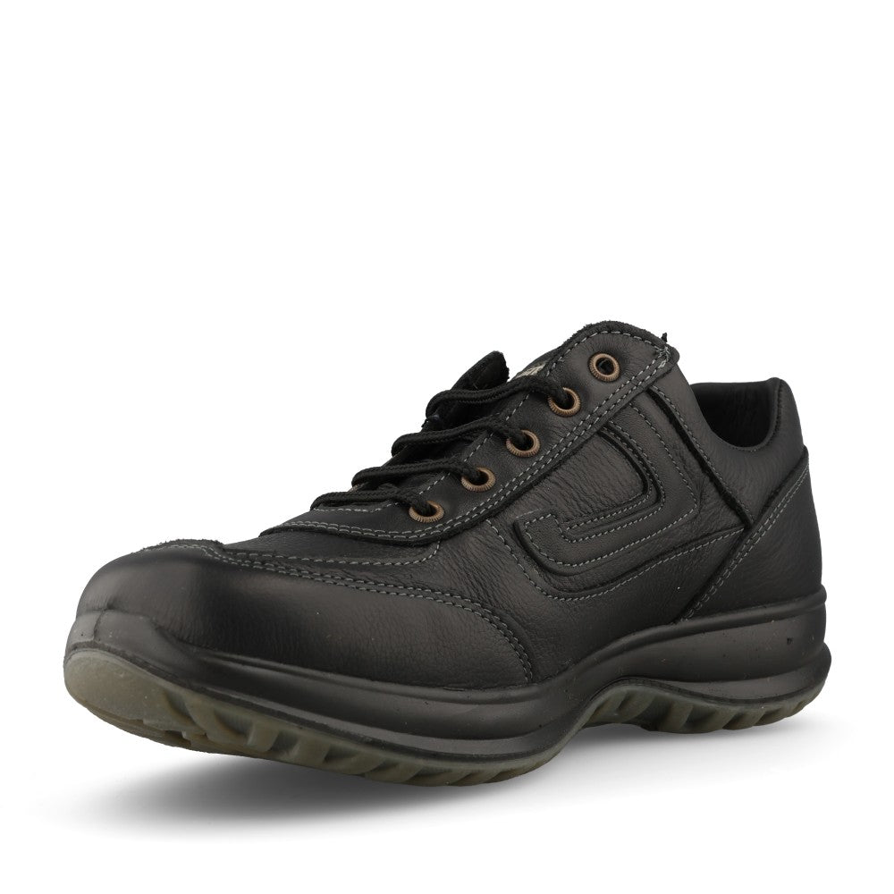 BMG061 Airwalker Lace Up Shoe  For Men In Black