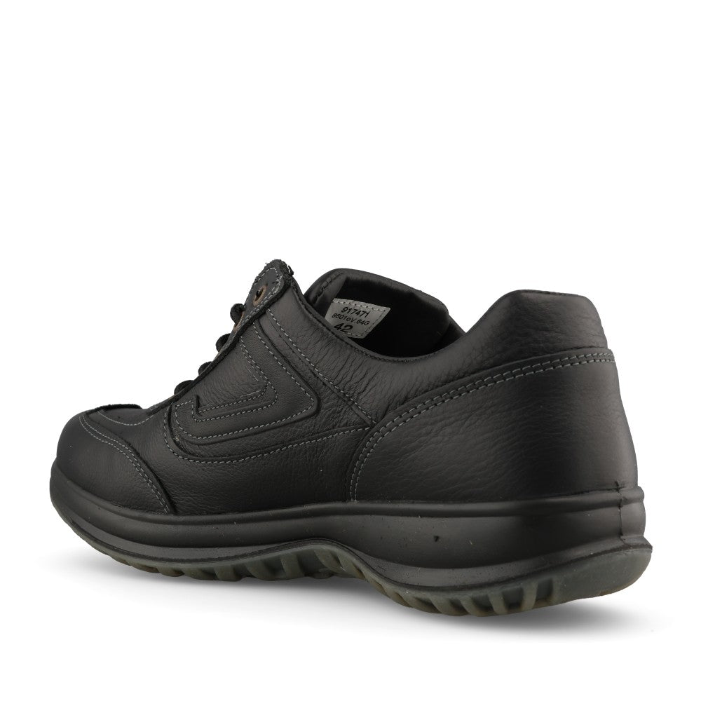 BMG061 Airwalker Lace Up Shoe  For Men In Black