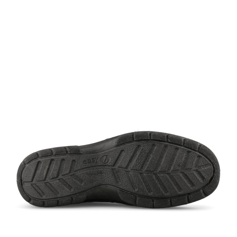 Mens 87305A Kelvin 2V Wide Fit Slip-On Slipper In Black