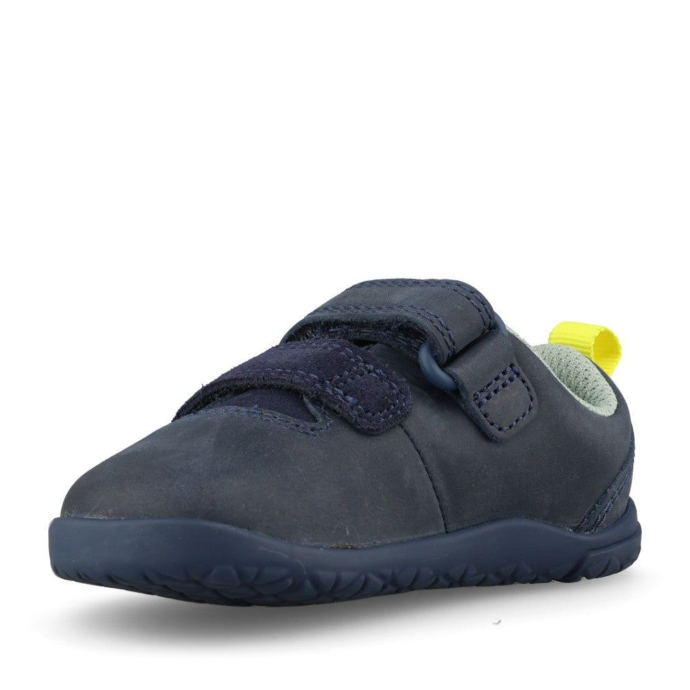 Clarks Boys Harbourmove T F-Fit Shoe in Blue