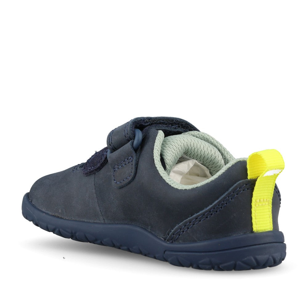Clarks Boys Harbourmove T F-Fit Shoe in Blue