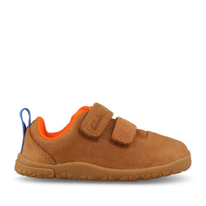 Clarks Boys Harbourmove T F-Fit Shoe in Tan