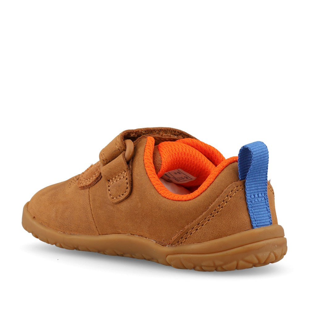 Clarks Boys Harbourmove T F-Fit Shoe in Tan