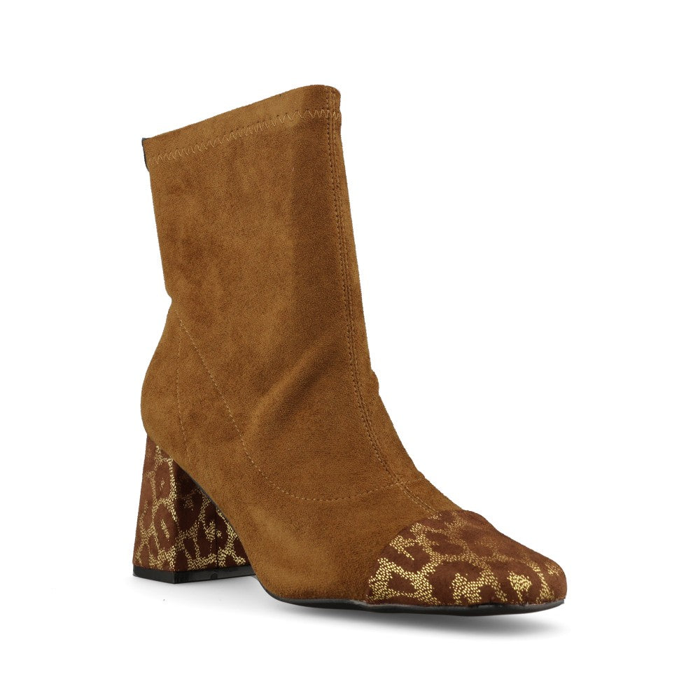 Una Healy Ladies Homegrown Ankle Boot In Mellow Truffle