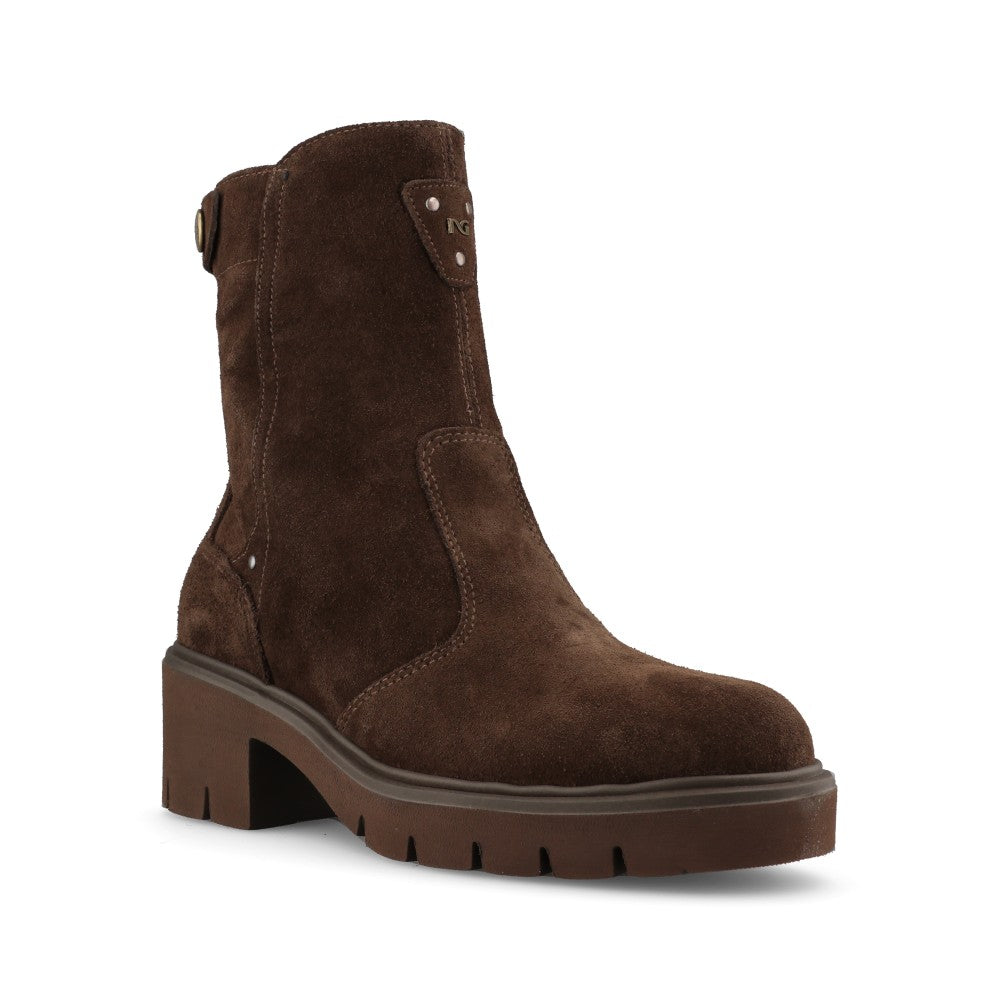 Nero Giardini Ladies I618 054D Ankle Boot In Brown