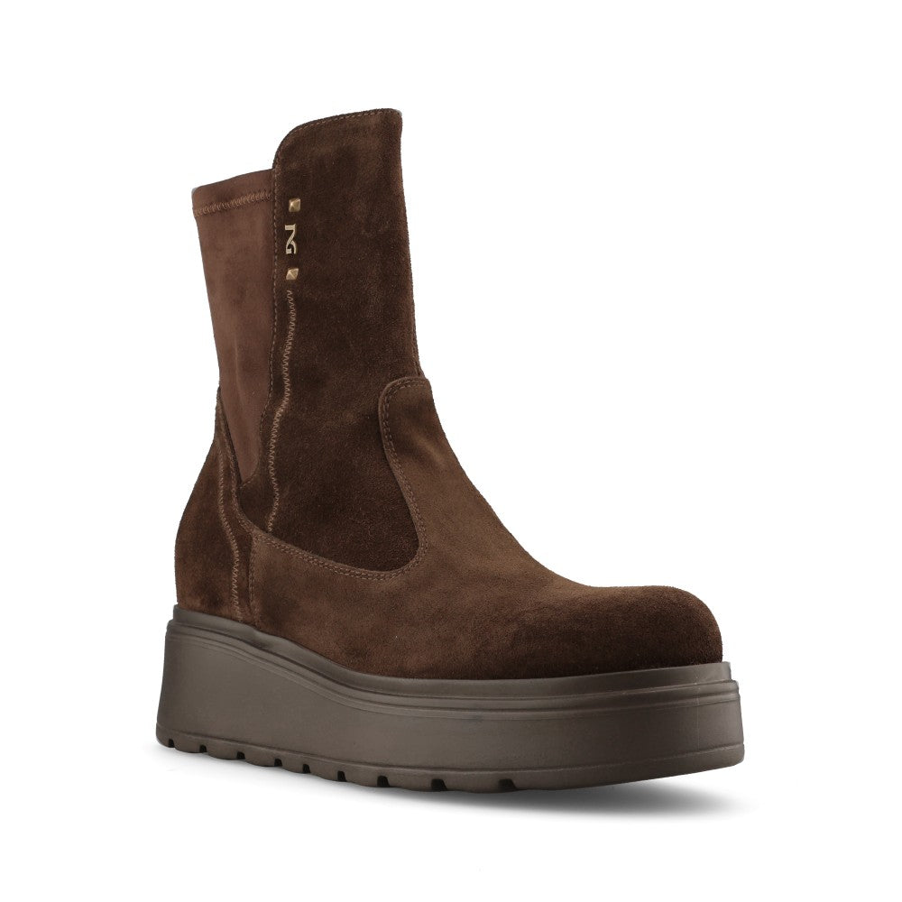 Nero Giardini Ladies I618 111D Ankle Boot In Brown
