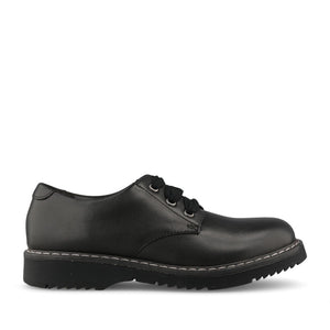 Start Rite Girls Impact Chunky Brogue M- Fit in Black Leather