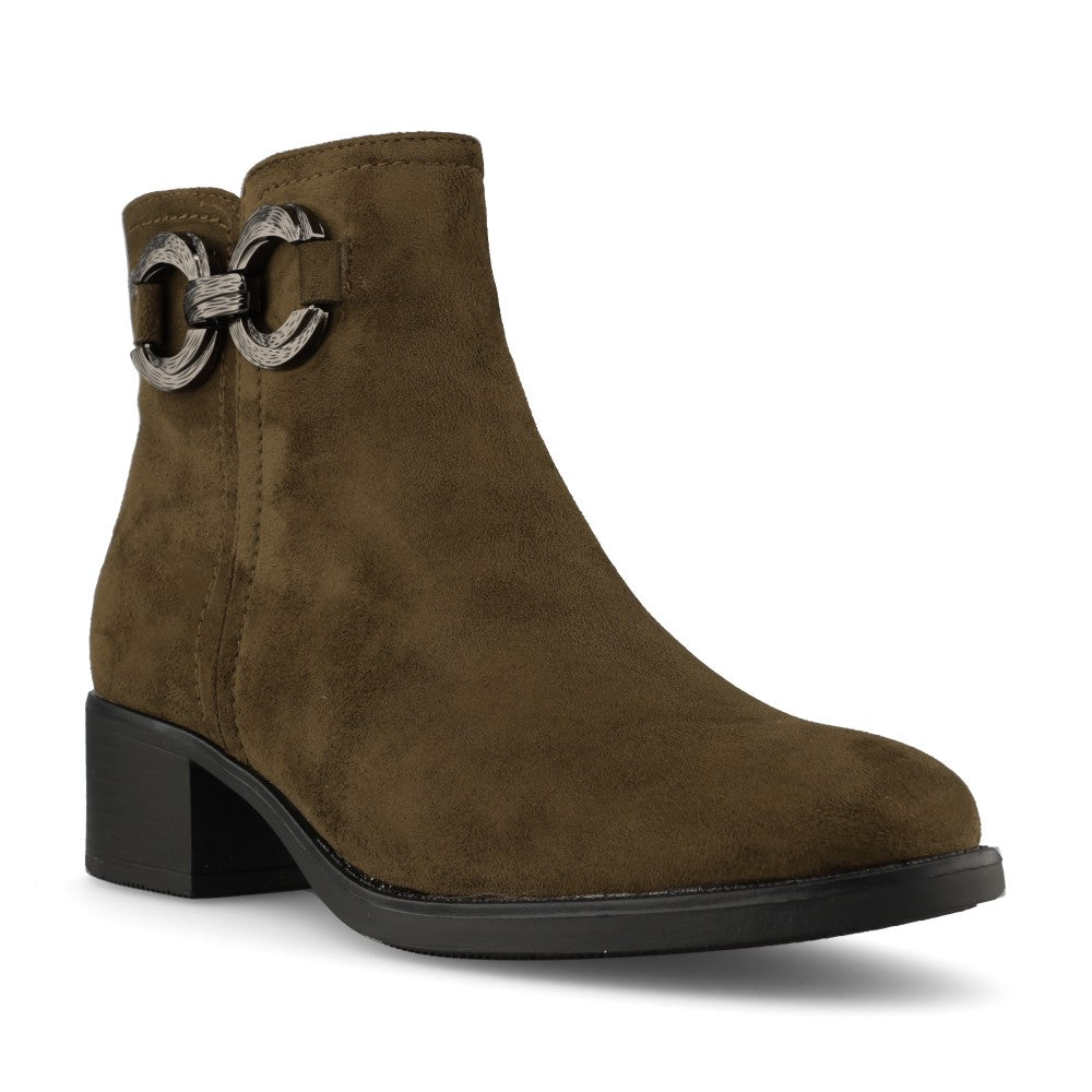 Ladies Patrizio Como Imperia Ankle Boot in Forest