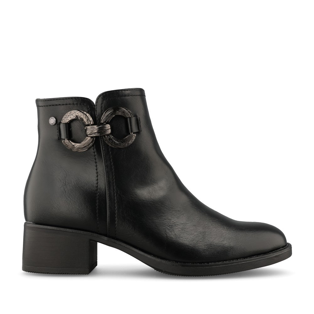Ladies Patrizio Como Imperia Ankle Boot in Nero