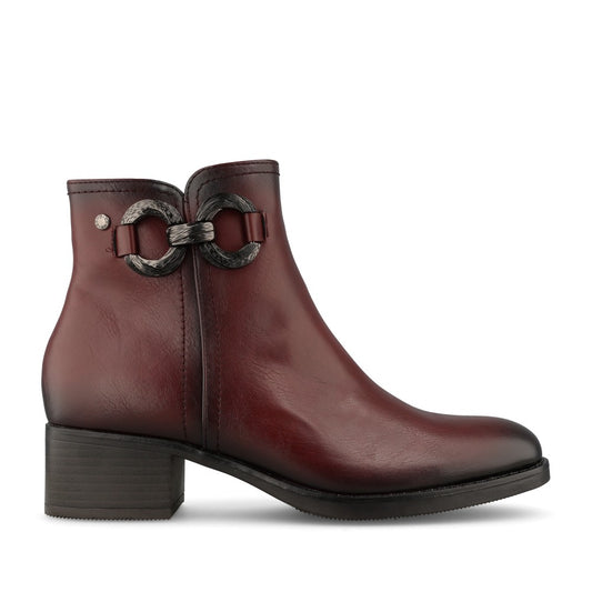 Ladies Patrizio Como Imperia Ankle Boot in Borgia