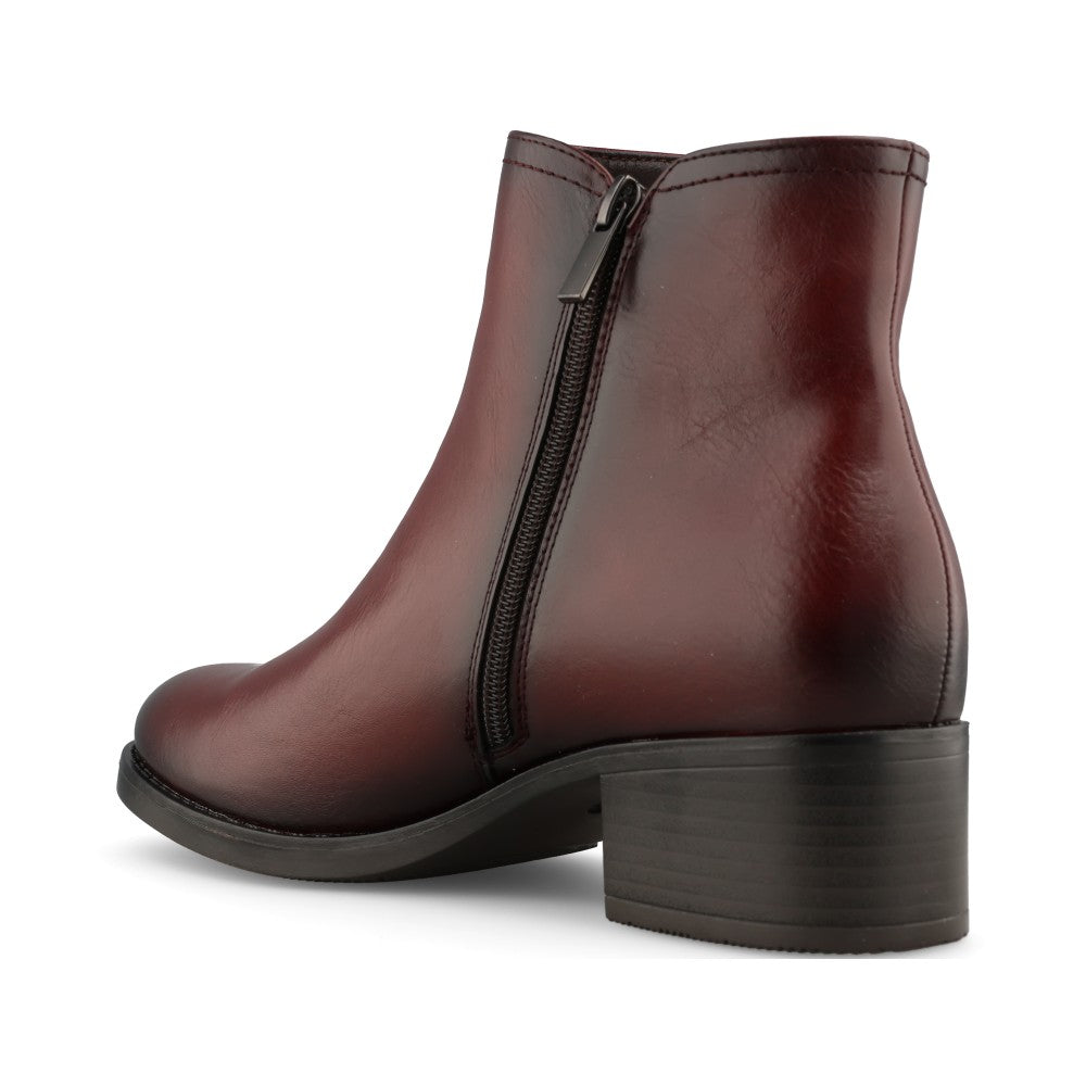 Ladies Patrizio Como Imperia Ankle Boot in Borgia
