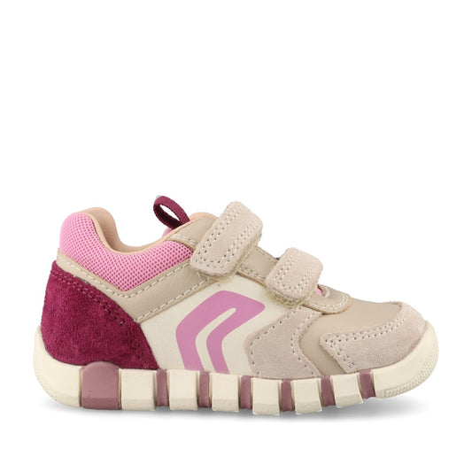 Geox Girls Iupidoo B3558C Shoe In Beige