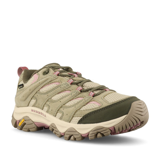 Merrell Ladies Moab 3 GTX J00005400 Trainer In Olive
