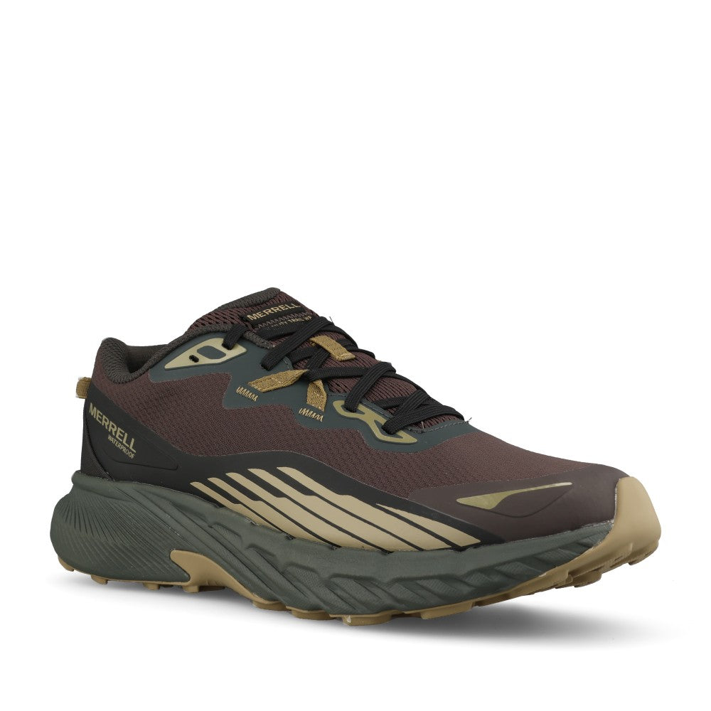 Merrell Mens Agility Trail WP J00005618 Trainer In Brown
