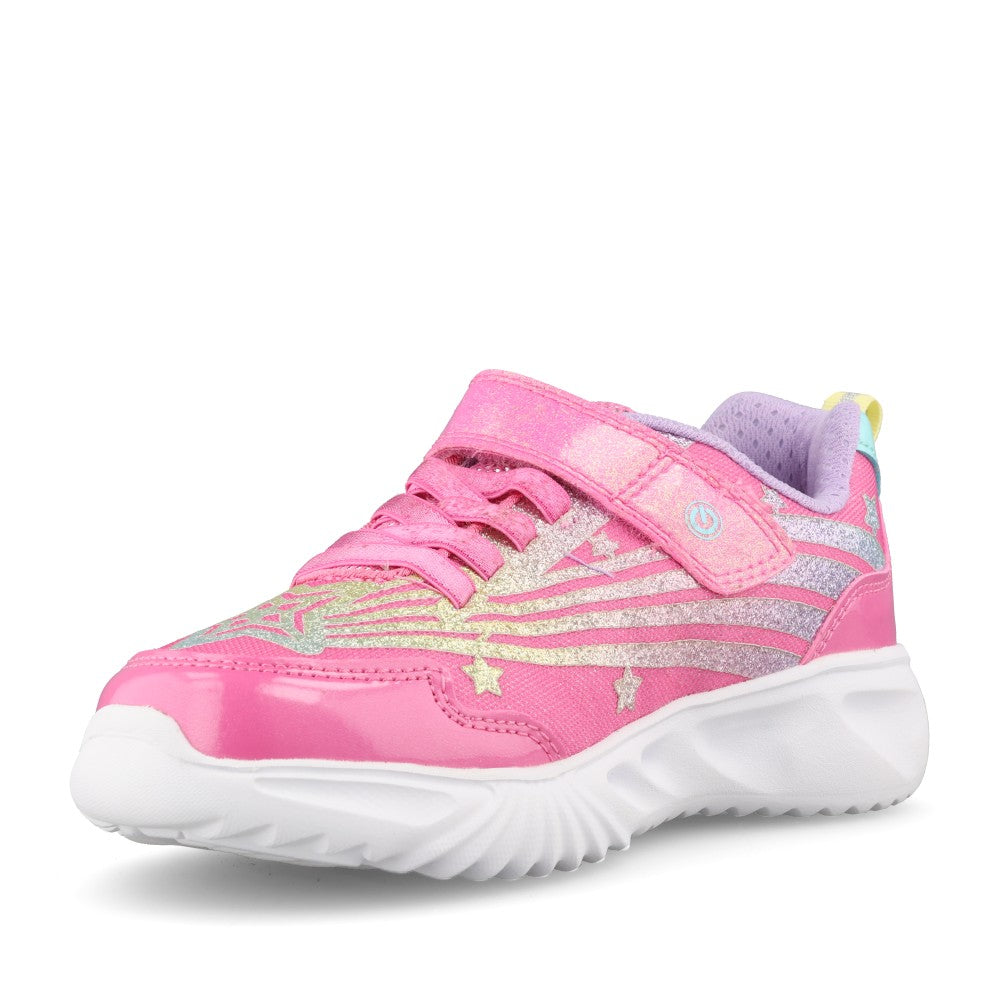 Girls J56E9B-C8238 J Assister Trainer In Fuchsia Multi