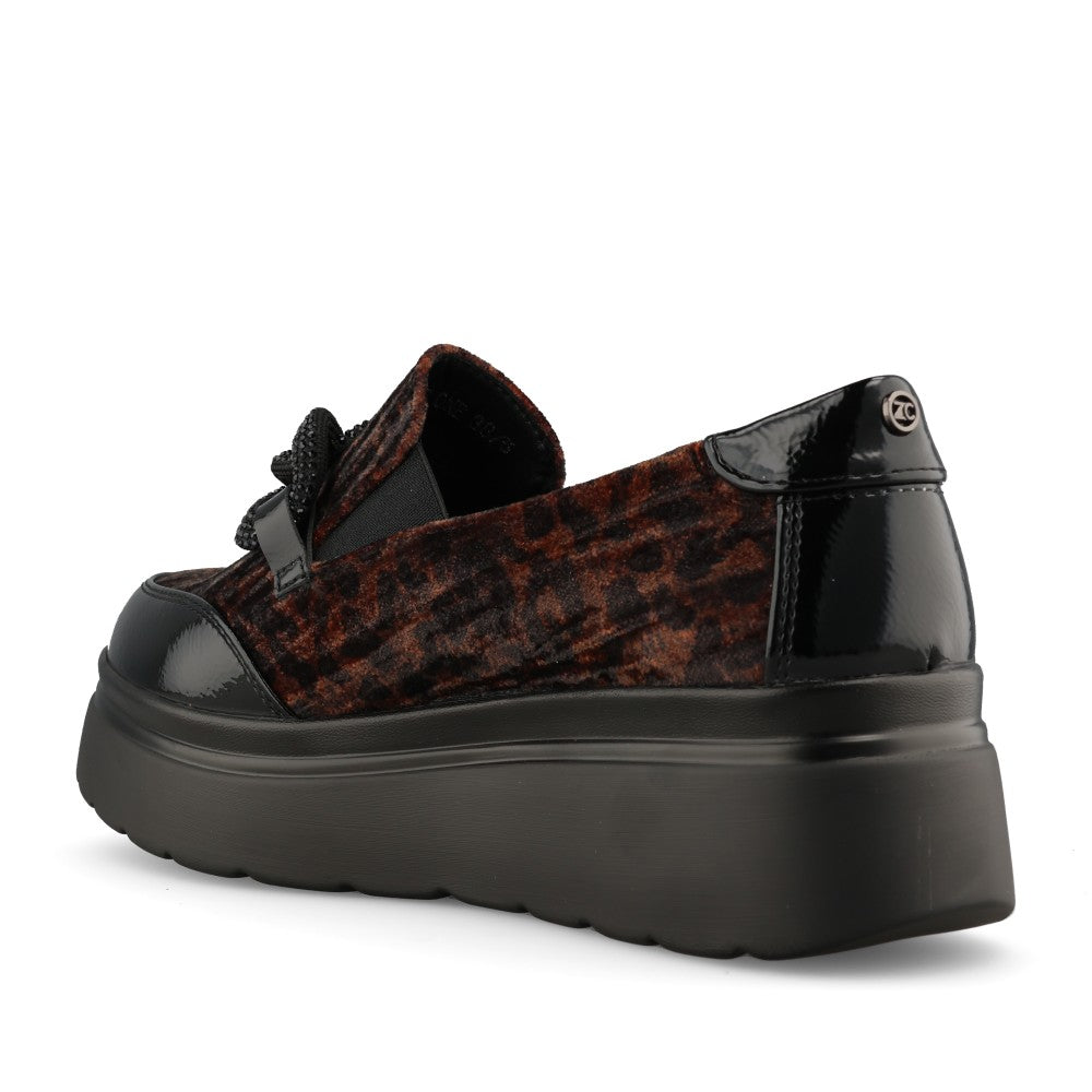 Zanni & Co Ladies Jianxi Shoe In Leopard