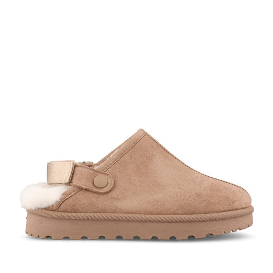 Lunar Ladies Odessa Slipper in Mink