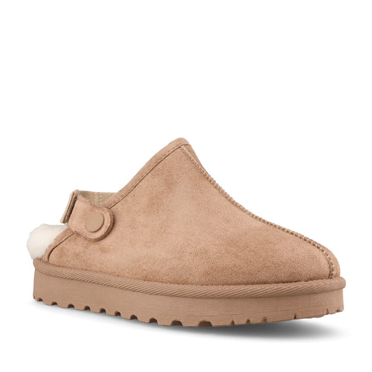 Lunar Ladies Odessa Slipper in Mink