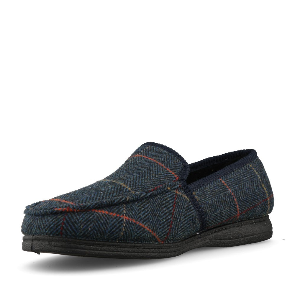 Mens Eisenhower II KMD103 Slipper In Navy