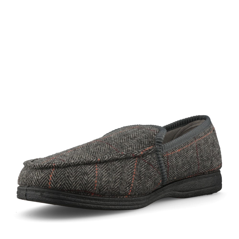 Mens Eisenhower Il KMD103 Slipper In Grey