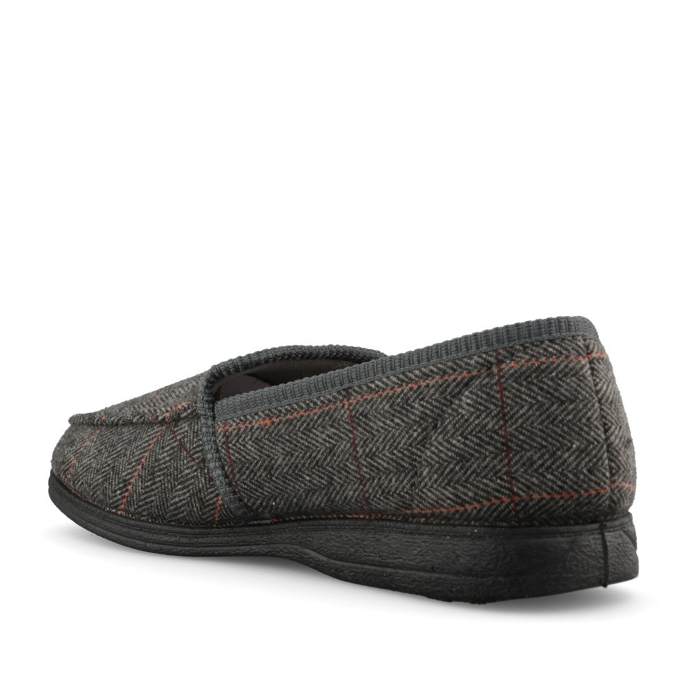 Mens Eisenhower Il KMD103 Slipper In Grey
