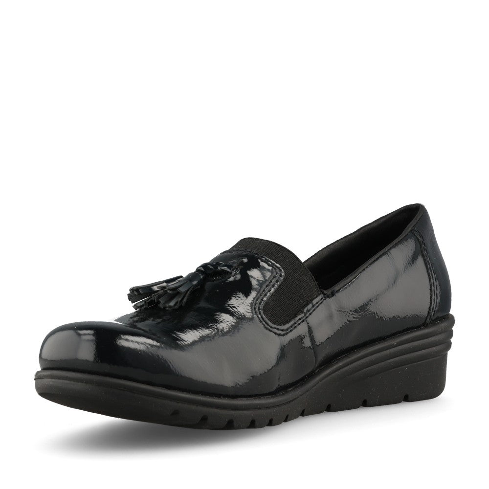 Rieker Ladies L5363 Shoe In Blue