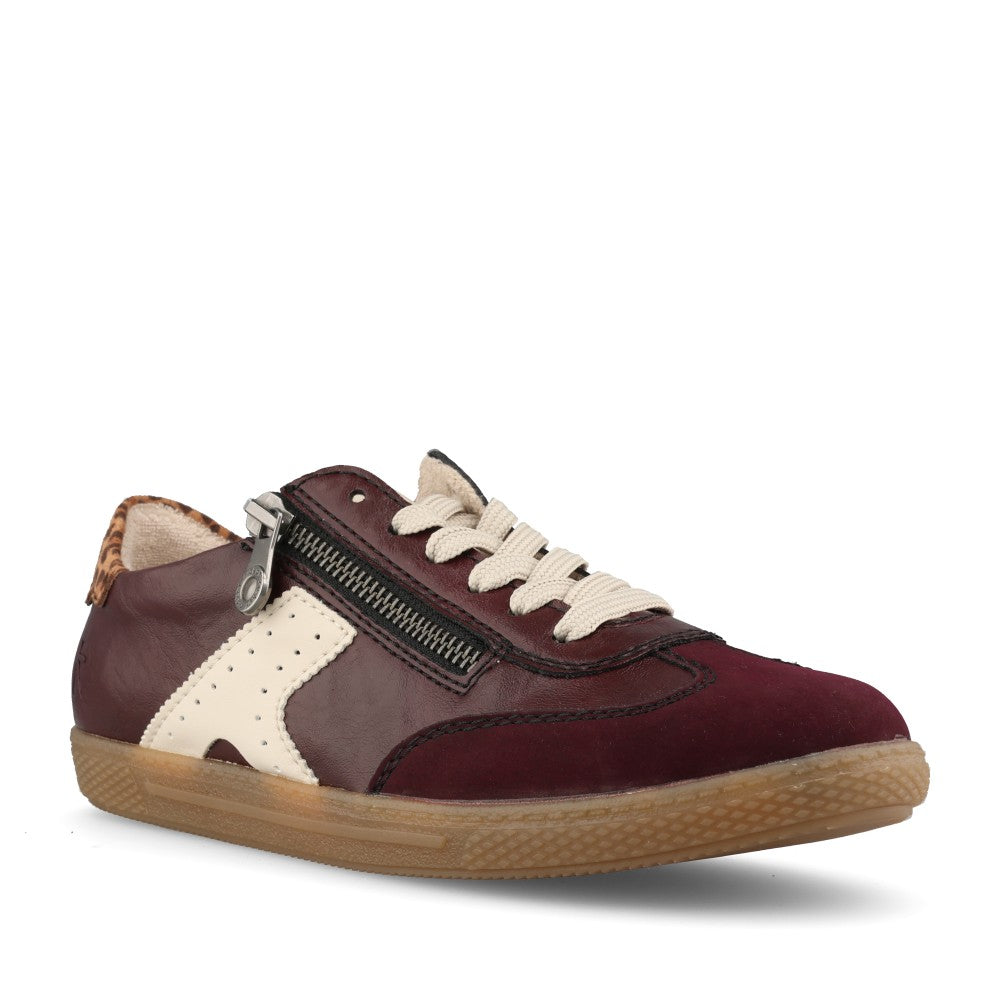 Rieker Ladies L9700 Shoe In Red