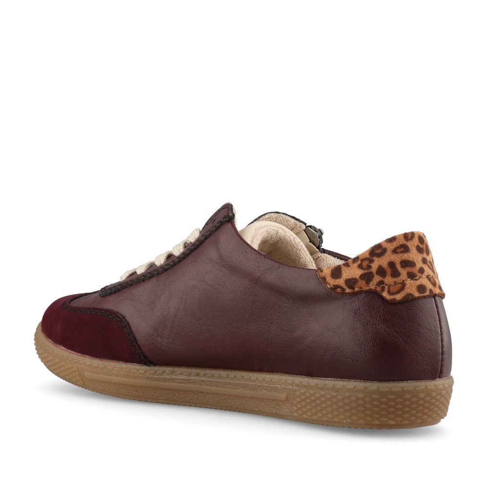 Rieker Ladies L9700 Shoe In Red