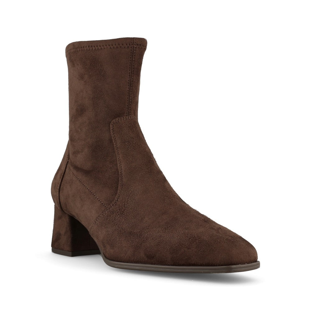 Unisa Ladies Lantos Ankle Boot In Brown