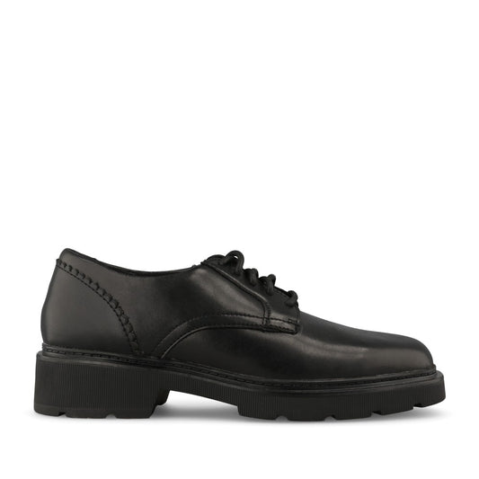 Clarks Ladies 261843584 Lauryl Lace D-FIt  In Black Leather