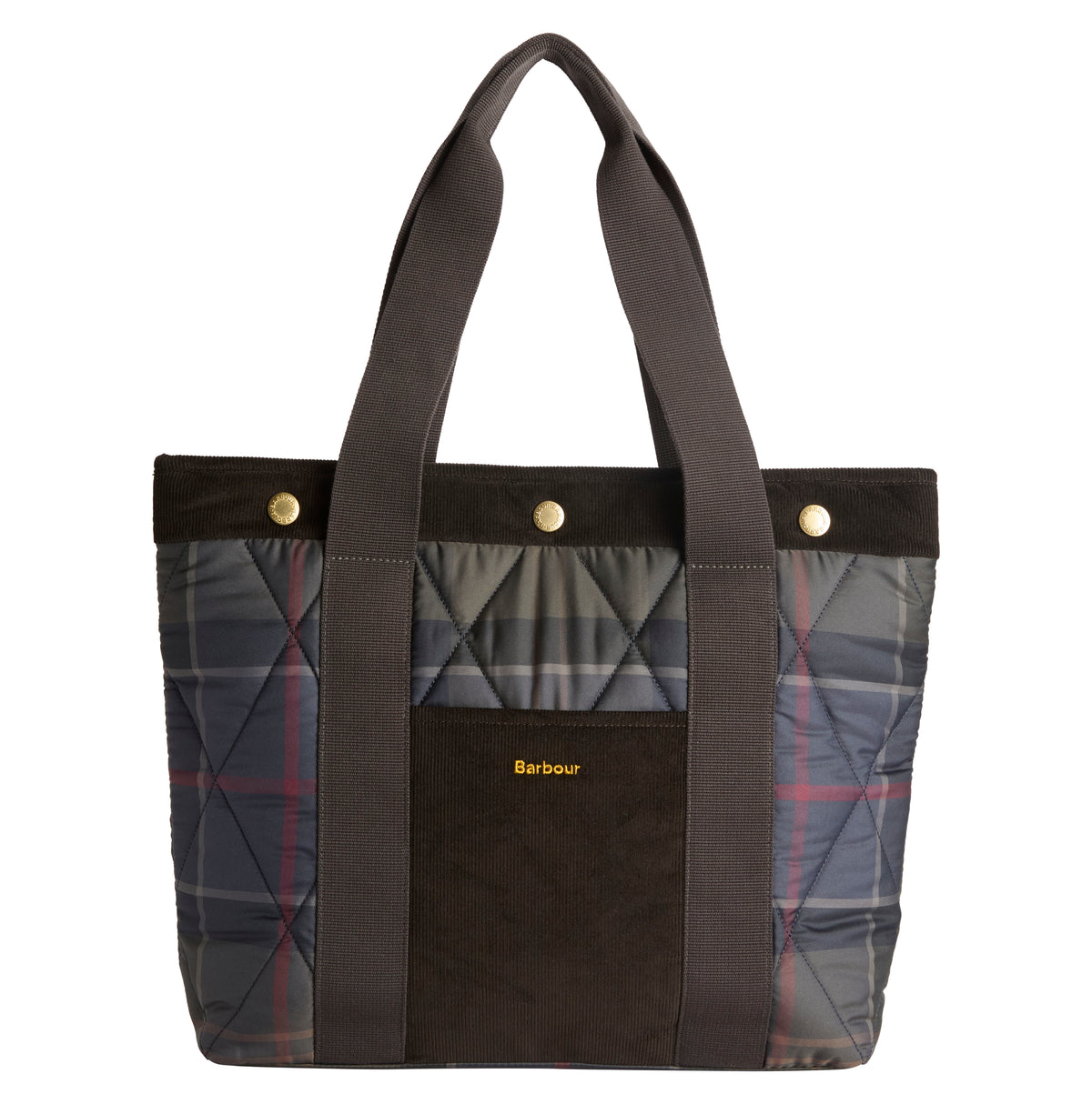 Barbour Ladies Healy LBA0589 Bag In Navy Tartan