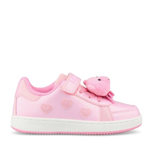 Girls Lelli Kelly Orsetto LKAA5712 Trainer in Rosa Bianco