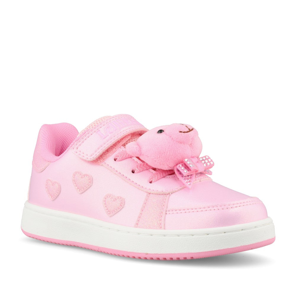 Girls Lelli Kelly Orsetto LKAA5712 Trainer in Rosa Bianco