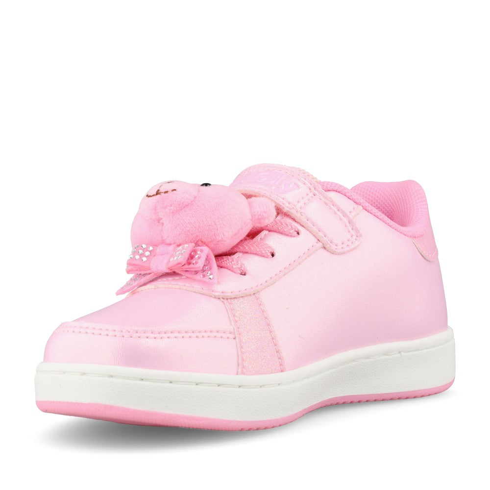 Girls Lelli Kelly Orsetto LKAA5712 Trainer in Rosa Bianco