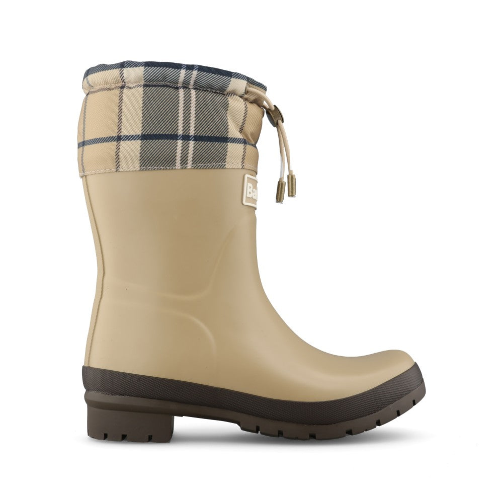 Barbour Ladies Mowbray LRF0122 Welly In Beige