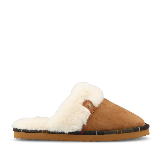 Barbour Ladies Claudia Slipper LSL0033 In Camel