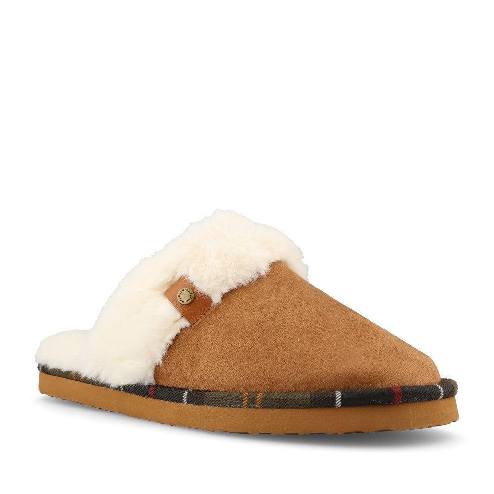 Barbour Ladies Claudia Slipper LSL0033 In Camel