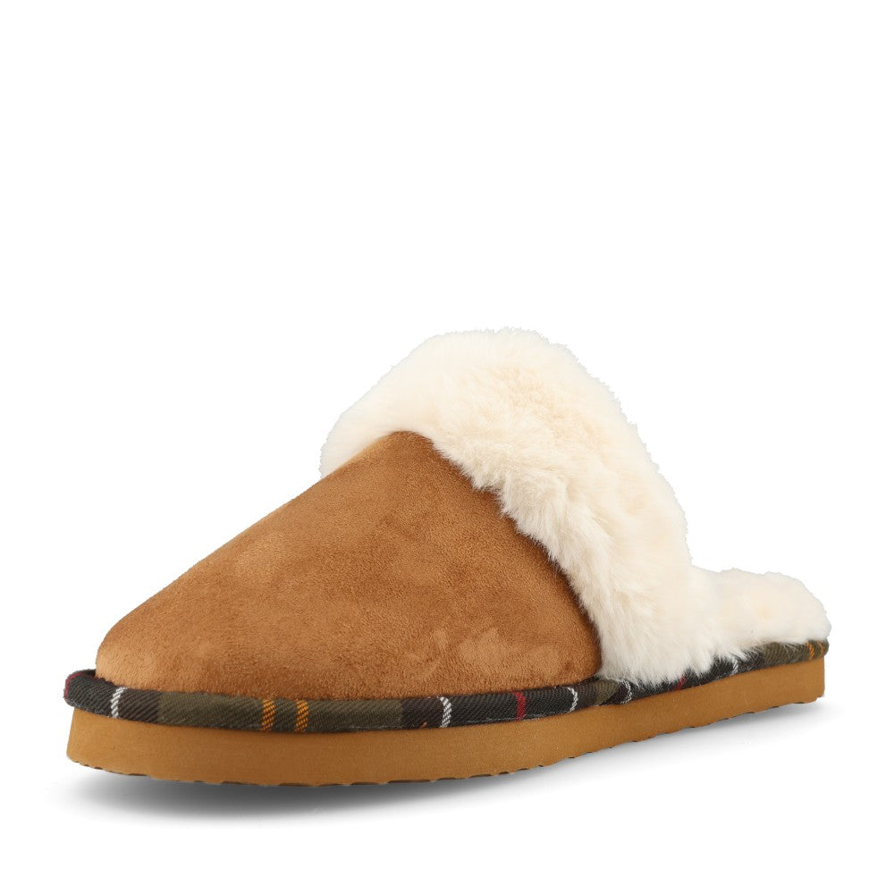 Barbour Ladies Claudia Slipper LSL0033 In Camel