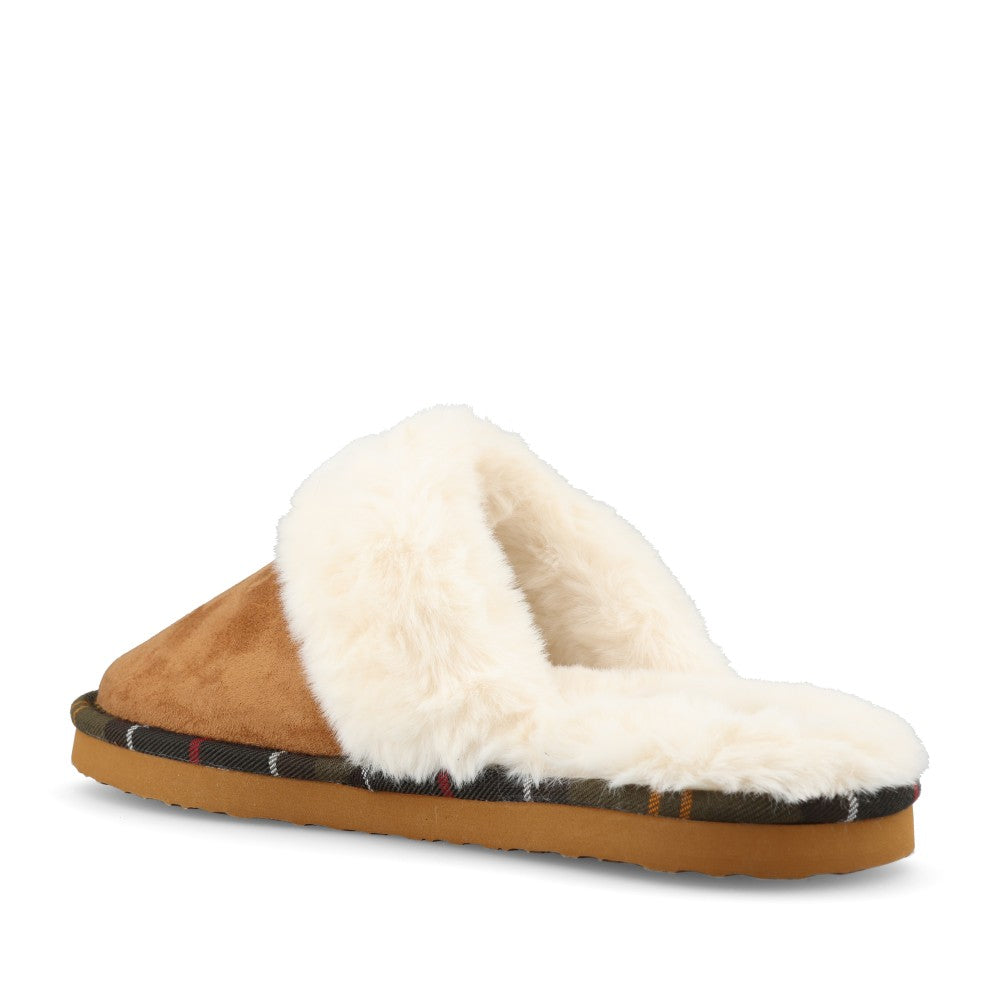 Barbour Ladies Claudia Slipper LSL0033 In Camel