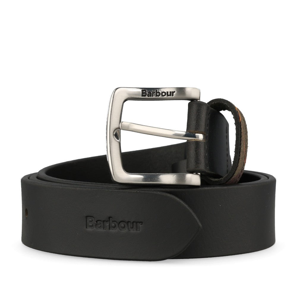 Barbour Mens Esk Belt MAC0467 In Black