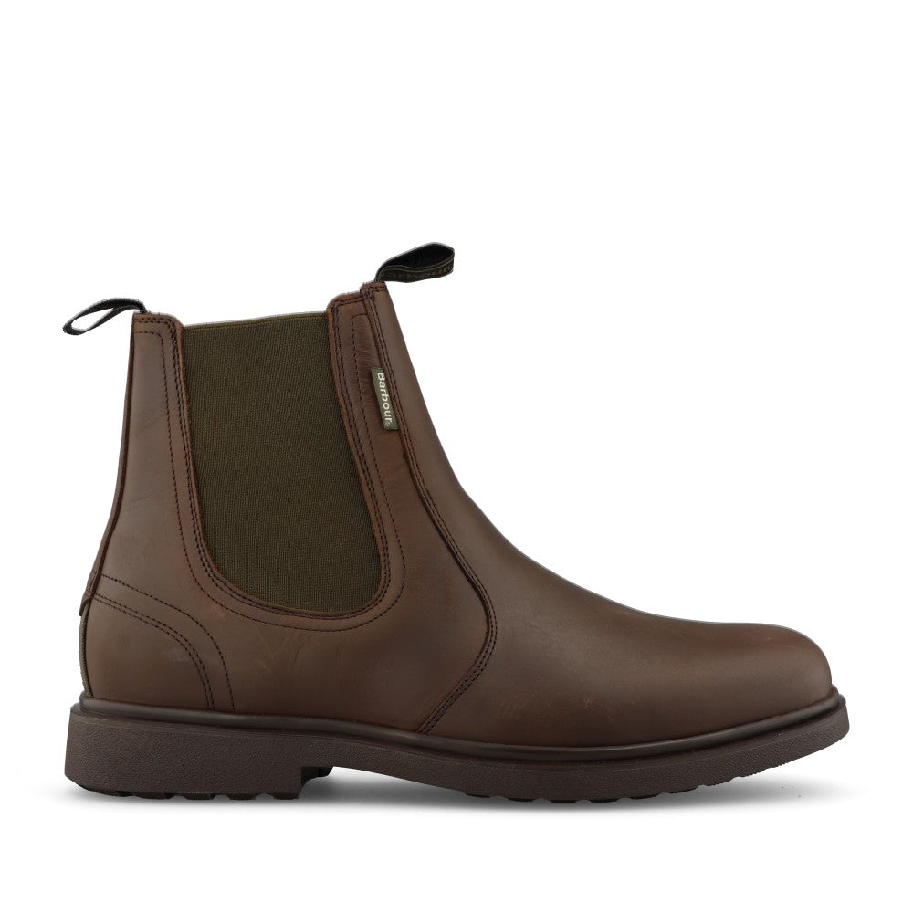 Barbour Mens Hale MFO0815 Boot In Dark Brown
