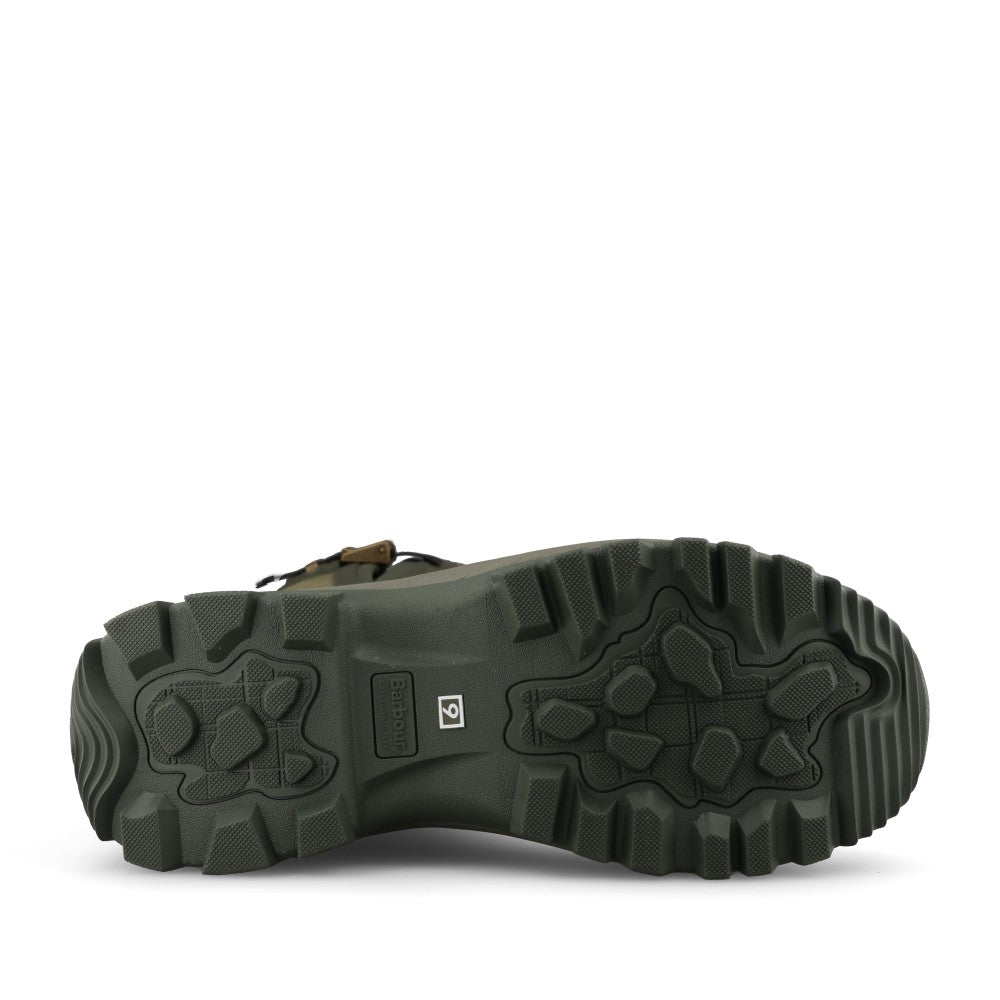 Barbour Mens Tyneside MRF0053 Welly In Olive